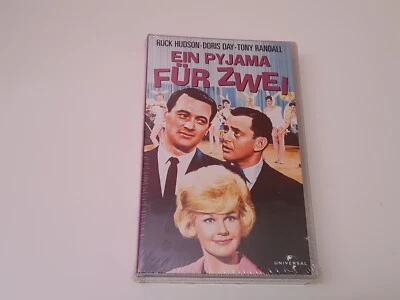 Ein Pyjama für zwei 1961 VHS German PAL Video Rock Hudson Doris Day NEU OVP - Bild 1 von 4