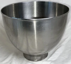 KitchenAid K45 Stainless Steel Mixing Bowl No Handle For Tilt Head Mixer Replace - Picture 1 of 5