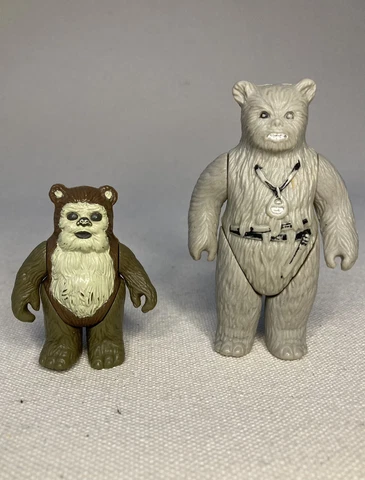 Star Wars Ewoks Figures Wicket & Chief Chirpa Vintage 1983 / 1984 Lot Of 2 Cover