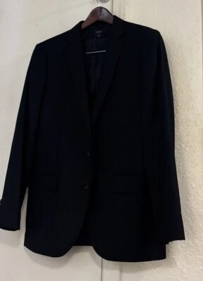 New J Crew 2btn Black Ludlow Loro Piana Sportcoat Blazer 36 R Reg - Image 1 of 4