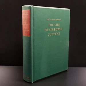 1950 The Life Of Sir Edwin Lutyens by C. Hussey Vintage Architecture Book - Picture 1 of 15