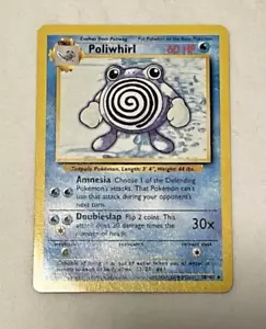 1x Poliwhirl - Base Set - 38/102 - Pokémon Card - LP - Picture 1 of 2