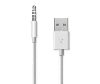 USB Charger Data Adapter Cable Cord For iPod Shuffle 3G 2nd 3rd 4th 5th 6th Gen - Image 1 of 2