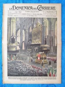 La Domenica del Corriere 20 febbraio 1921 Card.Ferrari - Dublino - Salsomaggiore - Picture 1 of 1