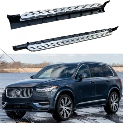 Side Steps Runing Boards Fits for Volvo XC90 2015-2024 Bar Pedals 2PCS - Image 1 of 4