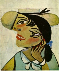 Oil Painting Reproduction,Femme et enfant ,Portrait of Woman by Picasso PP328 - Picture 1 of 1