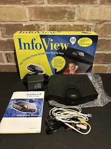 Inno Media Info View TV Video Chat Phone IV 3000 ~ Opened box Vintage - Picture 1 of 10