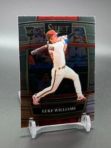 2022 Panini Select Base Rookie #8 LUKE WILLIAMS Philadelphia Phillies RC