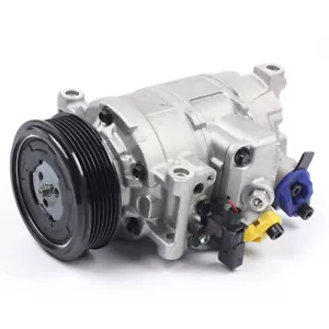 For Audi A4 / A4 Quattro 2006 2009 2010 A/C Air Conditioner Compressor w/ Clutch - Bild 1 von 7