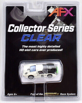 AFX Mega G+ #95 Ford GT Mk II Daytona Clear Collector HO Slot Car #22056 NEW!! • 46.95$