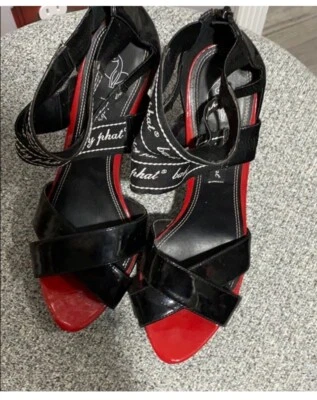 Black & Red Baby Phat Stilettos (9) - Image 1 of 4