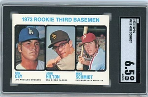 1973 Topps #615 MIKE SCHMIDT/RON CEY/JOHN HILTON SGC 6.5 EX-NM+ Rookie RC - Picture 1 of 2