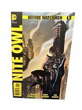 Before Watchmen: NITE OWL #1 DC Comics 2012 J Michael Straczynski & Andy Kubert 