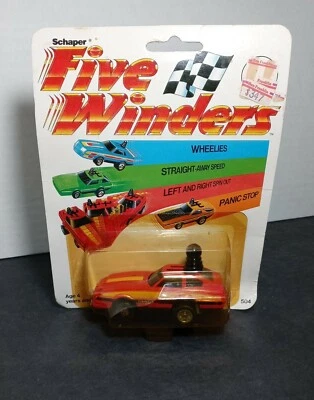 Vintage Schaper Five Winder Laranja Datsun 280ZX Turbo Gear Shift Carro de Fricção - Imagem 1 de 4