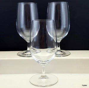 Pasabahce f&d Iced Beverage Glasses Set of 3 Stemmed Non-Leaded Durable Crystal - Picture 1 of 4