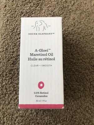 Drunk Elephant A-Gloei Maretinol Oil 0.5% Retinol Ceramides 30ml New & Genuine - Image 1 of 3
