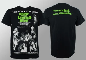 Authentisches Romeros Nacht der lebenden Toten Filmposter T-Shirt S M L XL 2XL - Bild 1 von 8