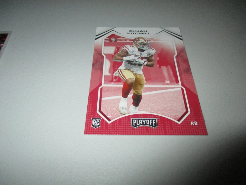 Elijah Mitchell 2021 Panini Playoff RC #292 - Image 1 of 1