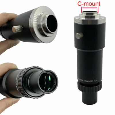 Microscope Adapter Trinocular Camera CCD Interface Adapter 1X f Leica Microscope - Image 1 of 4