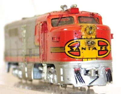 Athearn Santa Fe #75 PA-1 diesel engine ATSF Runs HO Scale Sagami motor+ MARS - Image 1 of 4