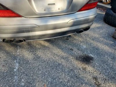 Parachoques trasero Mercedes SL55 AMG 2003 2008 OEM 723 Cubanite plateado convertible Foto 1 de 4