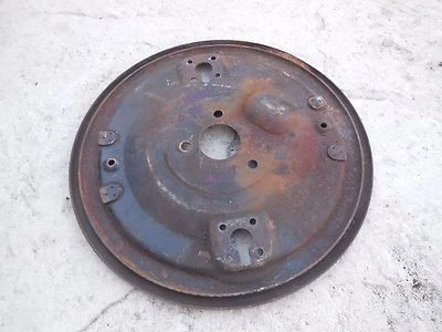 Placa de respaldo de freno de tambor delantero Porsche 356 B (izquierda, lado del conductor) #4 Foto 1 de 4