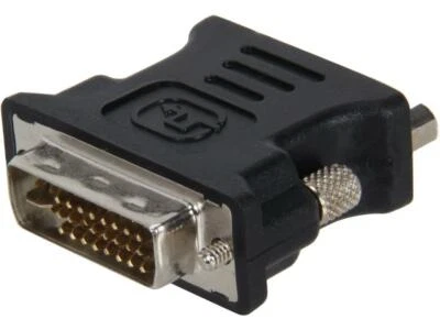 StarTech DVIVGAMFBK DVI to VGA Cable Adapter Black Male Female Free Shipping - Image 1 of 2