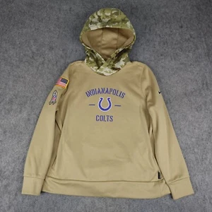 Indianapolis Colts Hoodie Womens XL Sweater Camo Nike NFL Salute To Service USA - Picture 1 of 13