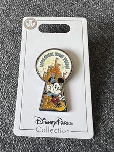 Disney Parks Pin Mickey Mouse 90. Geburtstag Pin Unlock The Fun Mickey Mouse Pin - Bild 1 von 9