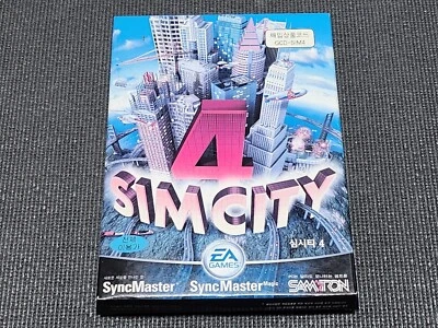 SimCity 4 PC Retro Game Korean Version CD ROM Package for Windows Computer - Image 1 of 4