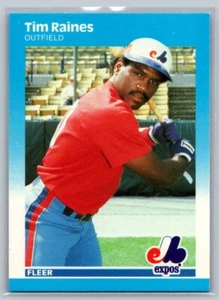 1987 Fleer Tim Raines #328 - Picture 1 of 2