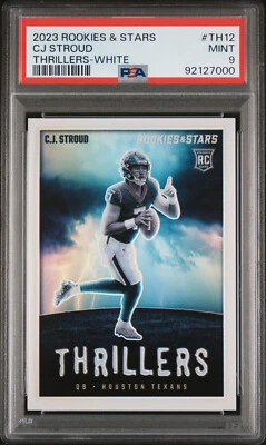 C.J. Stroud 2023 Panini Rookies & Stars #TH-12 Thrillers White RC #/149 - Image 1 of 2
