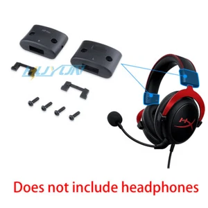 Replacement Parts For Hyper X Cloud II Wired Headphones Headband beam Buckle - Zdjęcie 1 z 12