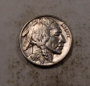 Buffalo Nickel 1935 * Deslizante sin circular * XB450 - Imagen 1 de 2