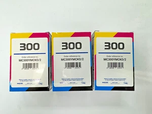 🔥 3 X Magicard MC300YMCKO2 300 Dual YMCKO/2 Printer Ribbon Blk/Cyan/Magenta/Ylw - Zdjęcie 1 z 1