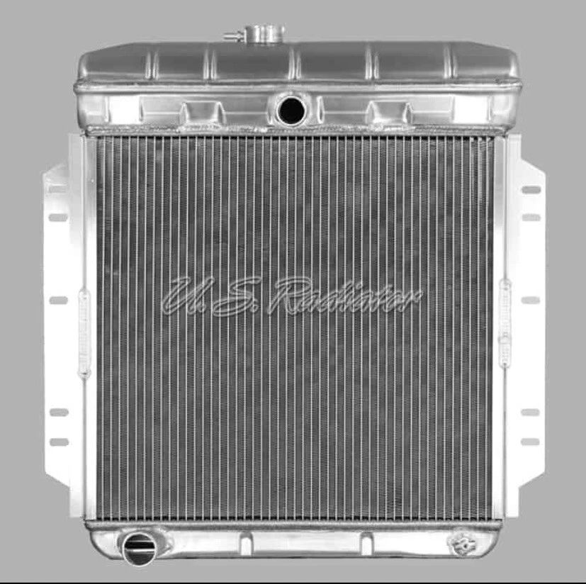 1955-1956 Ford  TRUCK ALUMINUM RADIATOR (MADE IN USA) - Image 1 of 1
