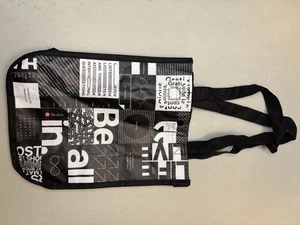 Lululemon Reusable Shopping Gift Bag Lunch Tote BE ALL IN Large - Picture 1 of 2