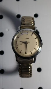 Raro Orologio Vint Timex 02L95 Lunetta Cromata Antiurto Carica Manuale Funzionante - Foto 1 di 3