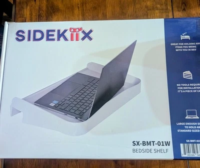 Estante de noche para literas, lofts y marcos de cama-mesa de almacenamiento de alta resistencia y Foto 1 de 2