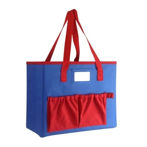 File Folder Tote Portable File Box with Handle Holds Letter Size File Folder - Picture 1 of 8