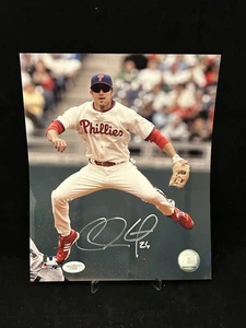CHASE UTLEY Signed 8x10 Photo-PHILADELPHIA PHILLIES JSA COA - Picture 1 of 4