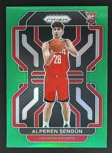 2021-22 Panini Prizm Alperen Sengun #318 CARD Houston Rockets RC Green - Picture 1 of 2