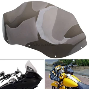 Brown 12.5" Wave Windshield Windscreen For Harley Road Glide FLTR/I 1998-2009 - Bild 1 von 23