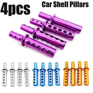 Soporte de postes de carrocería metálica de coche de radiocontrol 1/10 para Tamiya Traxxas HPI Unlimited 94111# - Imagen 1 de 10