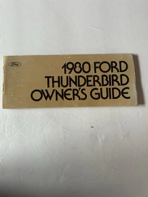 1980 Ford Thunderbird Owner’s Guide - Image 1 of 4