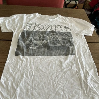JIM MORRISON of The DOORS T-Shirt - White - READ - Image 1 of 4