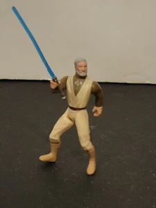 Star Wars Macht der Macht Obi Wan Kenobi 3,75 Zoll Actionfigur Kenner 1995 - Bild 1 von 8