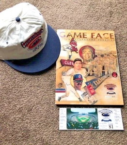 Municipal Stadium Final Game, Cleveland Indians Cap, Lower Sec. Ticket, Program - Picture 1 of 24