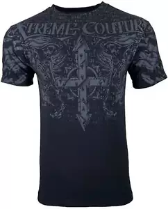 Xtreme Couture By Affliction Men's T-shirt Artillery Biker Tattoo S-5XL - Picture 1 of 6