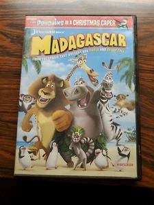 Madagascar DVD 2005 Widescreen Penguins Christmas Caper Ben Stiller Chris Rock - Picture 1 of 3